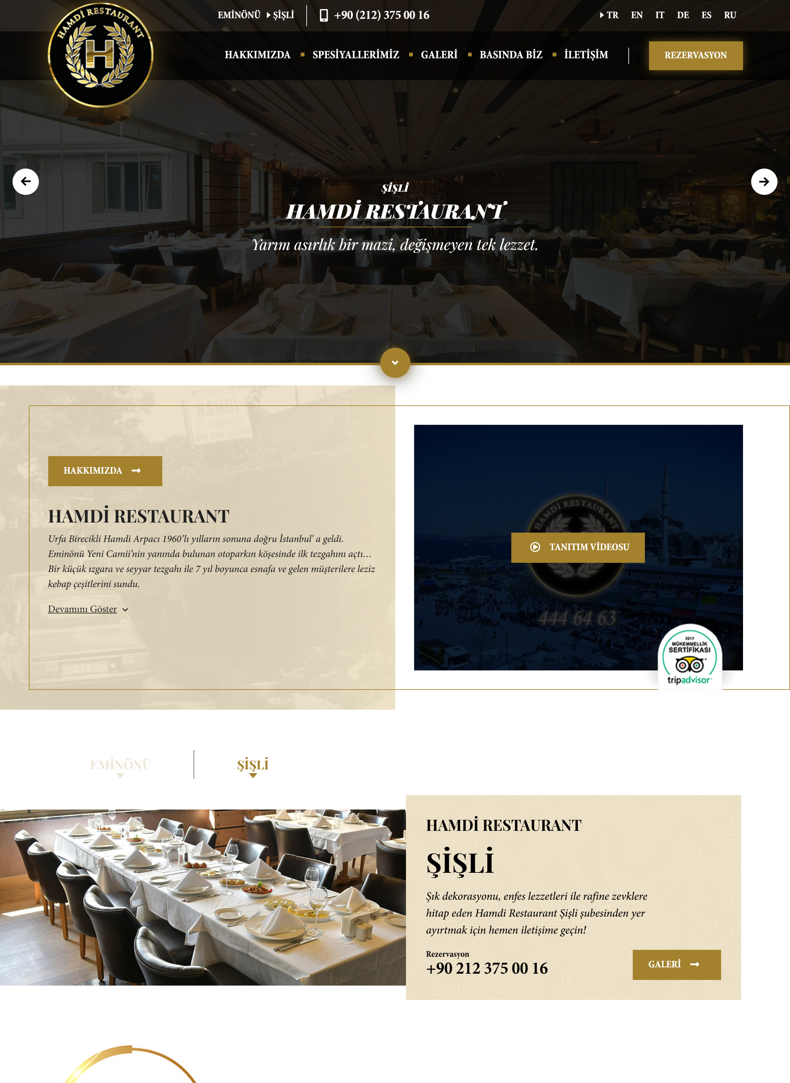 Merimaidal.com web sitesi ekran görüntüsü