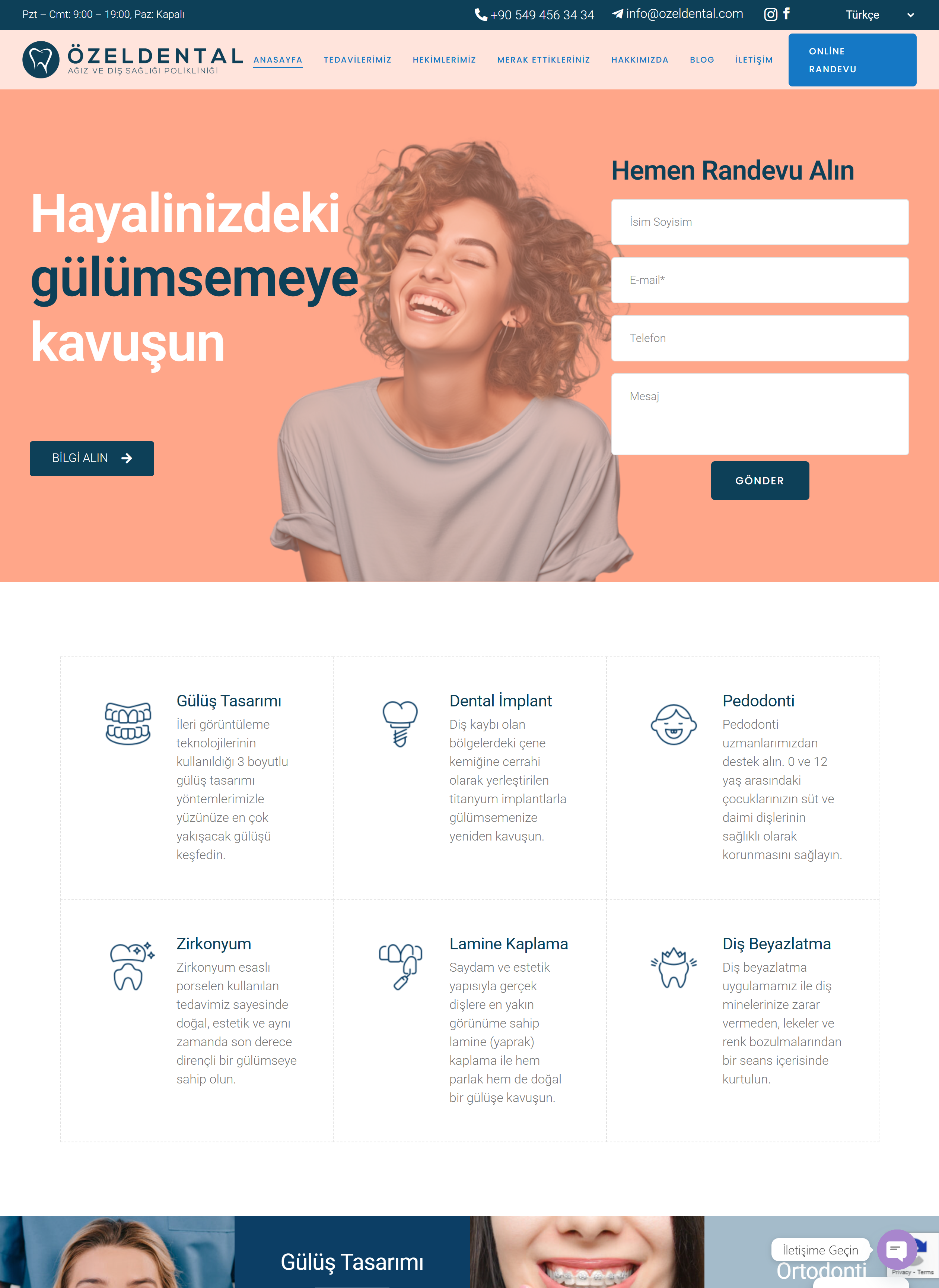 Merimaidal.com web sitesi ekran görüntüsü