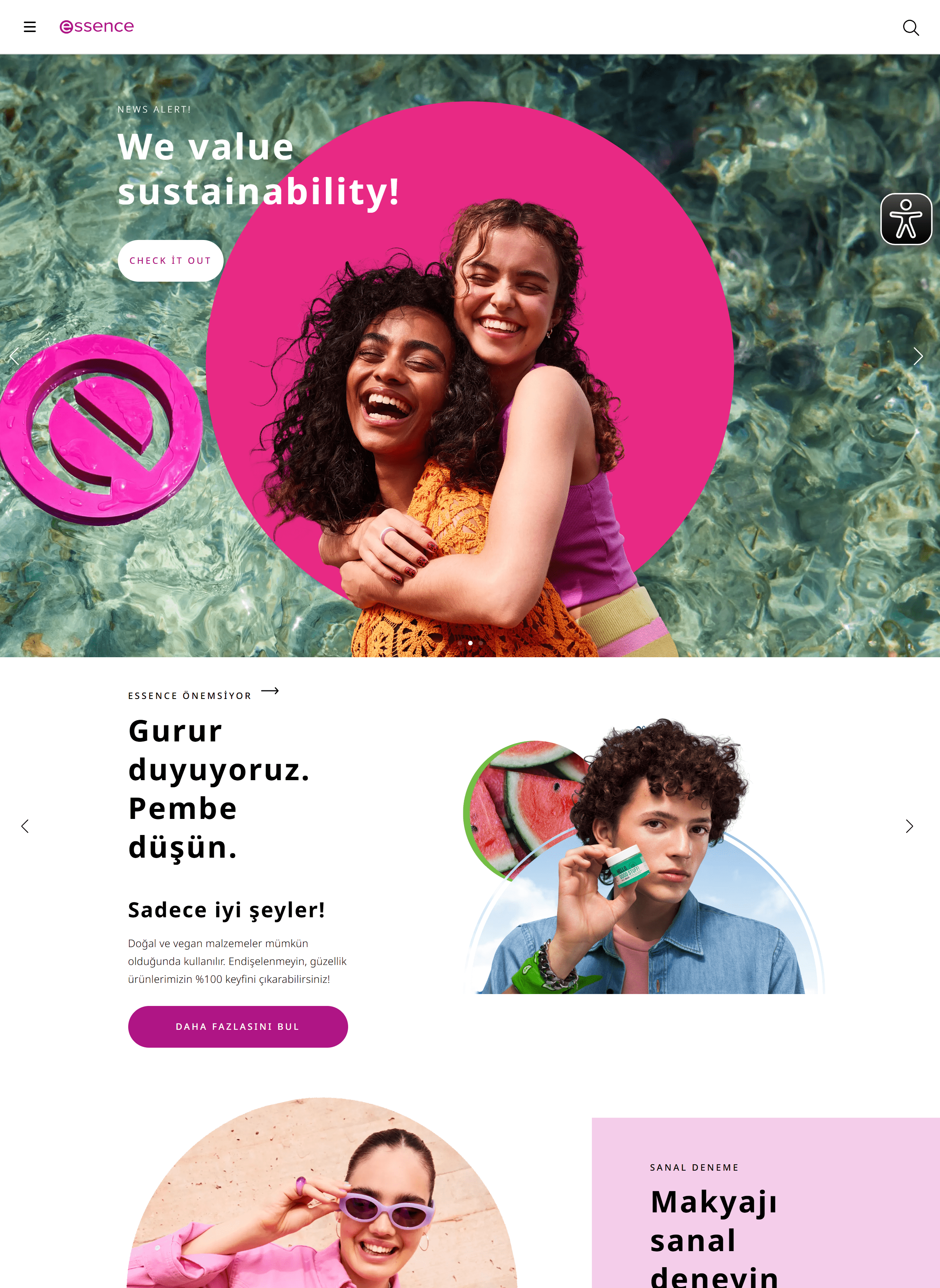 Merimaidal.com web sitesi ekran görüntüsü